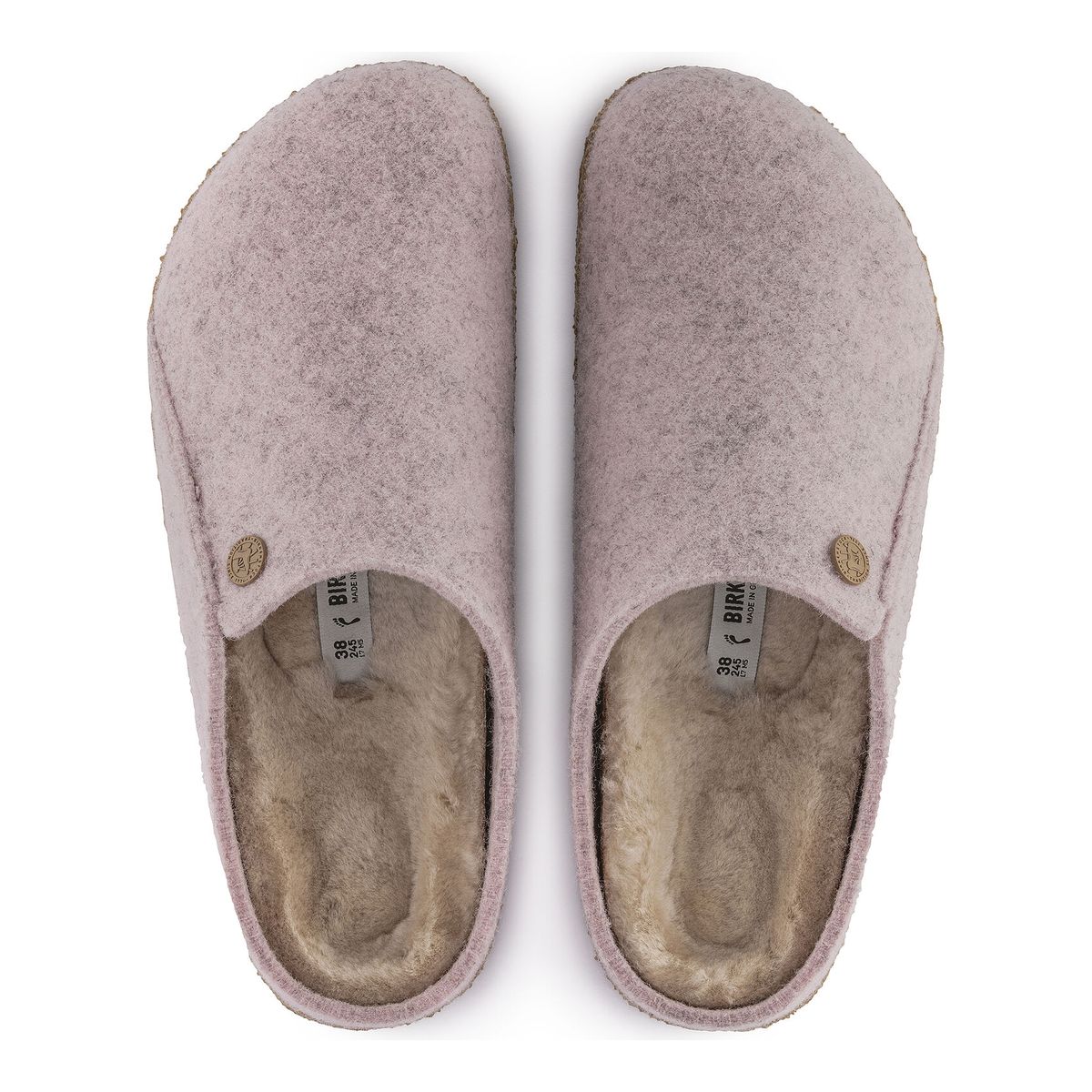 Birken®Stock Women's Zermatt Shearling in Light Rose