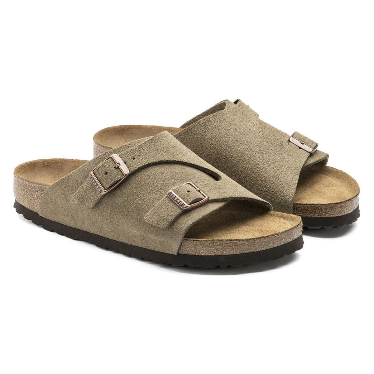 Birkenstock Zurich Lit de Pied Doux Taupe
