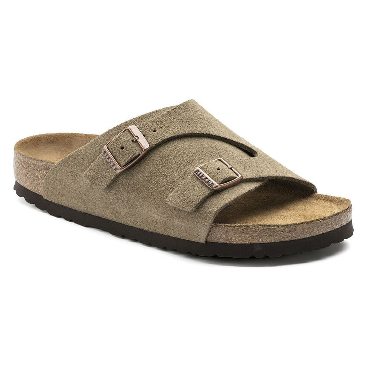 Birkenstock Zurich Lit de Pied Doux Taupe