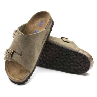 Birkenstock Zurich Lit de Pied Doux Taupe