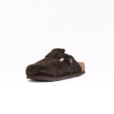 Boston Weiches Fußbett (Unisex) - Mocha Veloursleder