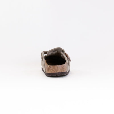Boston Weiches Fußbett (Unisex) - Taupe Veloursleder