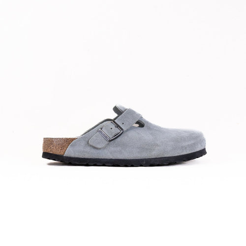 Boston Weiches Fußbett (Unisex) - Pure Sage Veloursleder