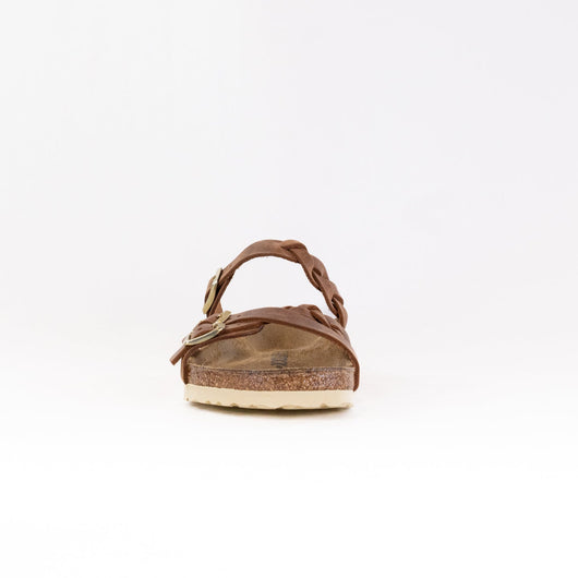 Franca Braided (Damen) - Cognac Geöltes Leder