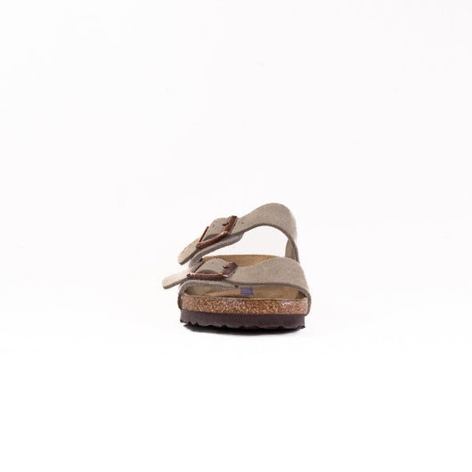 Arizona Weiches Fußbett (Unisex) - Taupe Veloursleder