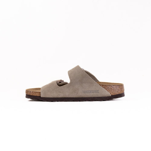 Arizona Weiches Fußbett (Unisex) - Taupe Veloursleder