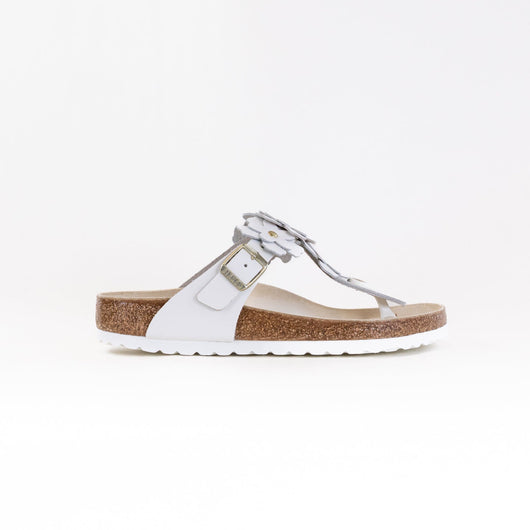 Gizeh Flower (Damen) - Weiß Leder