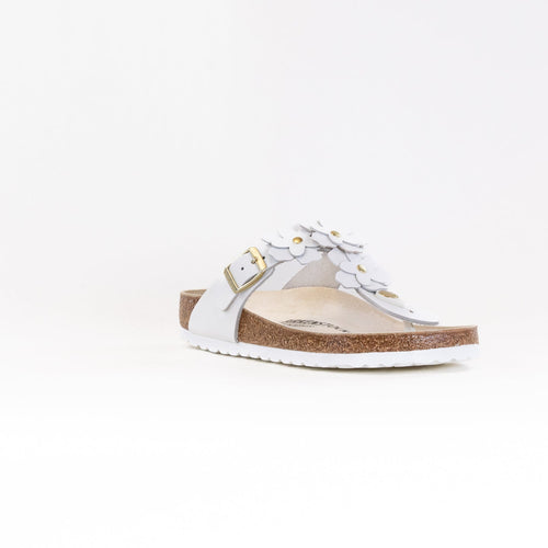 Gizeh Flower (Damen) - Weiß Leder