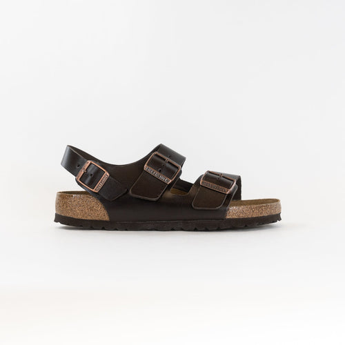 Milano Weiches Fußbett (Unisex) - Braun Amalfi Leder