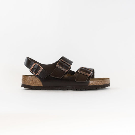 Milano Weiches Fußbett (Unisex) - Braun Amalfi Leder