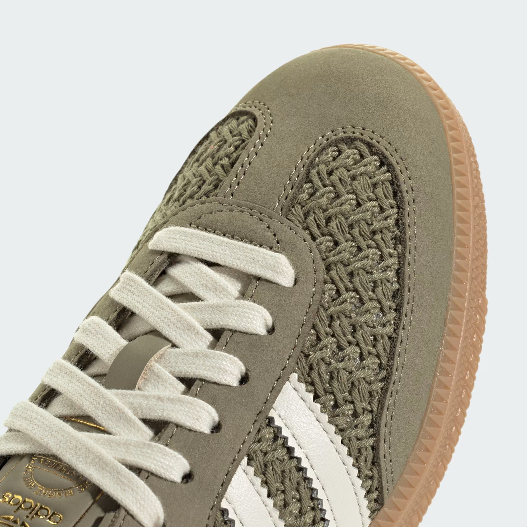 Samba OG – Green Crochet