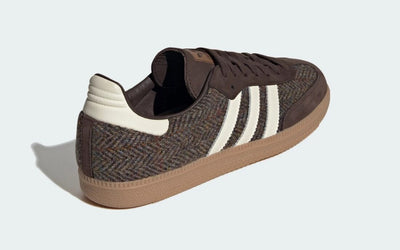 Samba OG tweed marron foncé