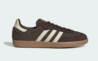 Samba OG tweed marron foncé