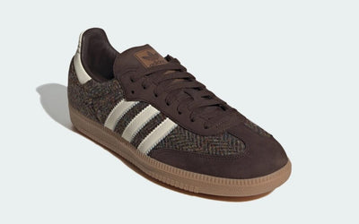 Samba OG tweed marron foncé