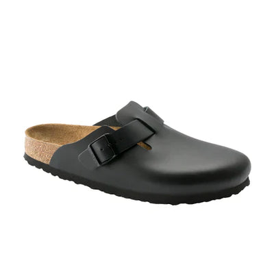 Boston cuir lisse noir