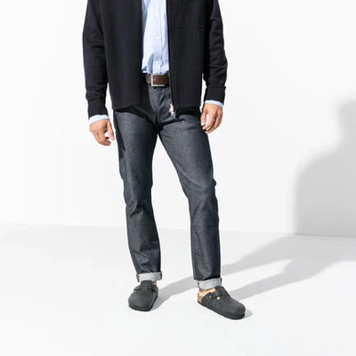 Boston Black Oiled Leather Regular
