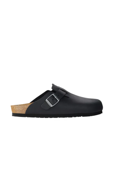 Boston Black Oiled Leather Regular