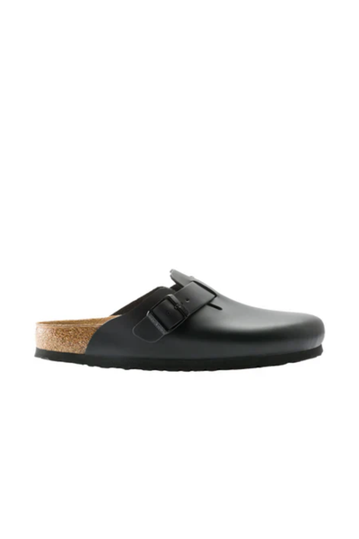 Boston cuir lisse noir
